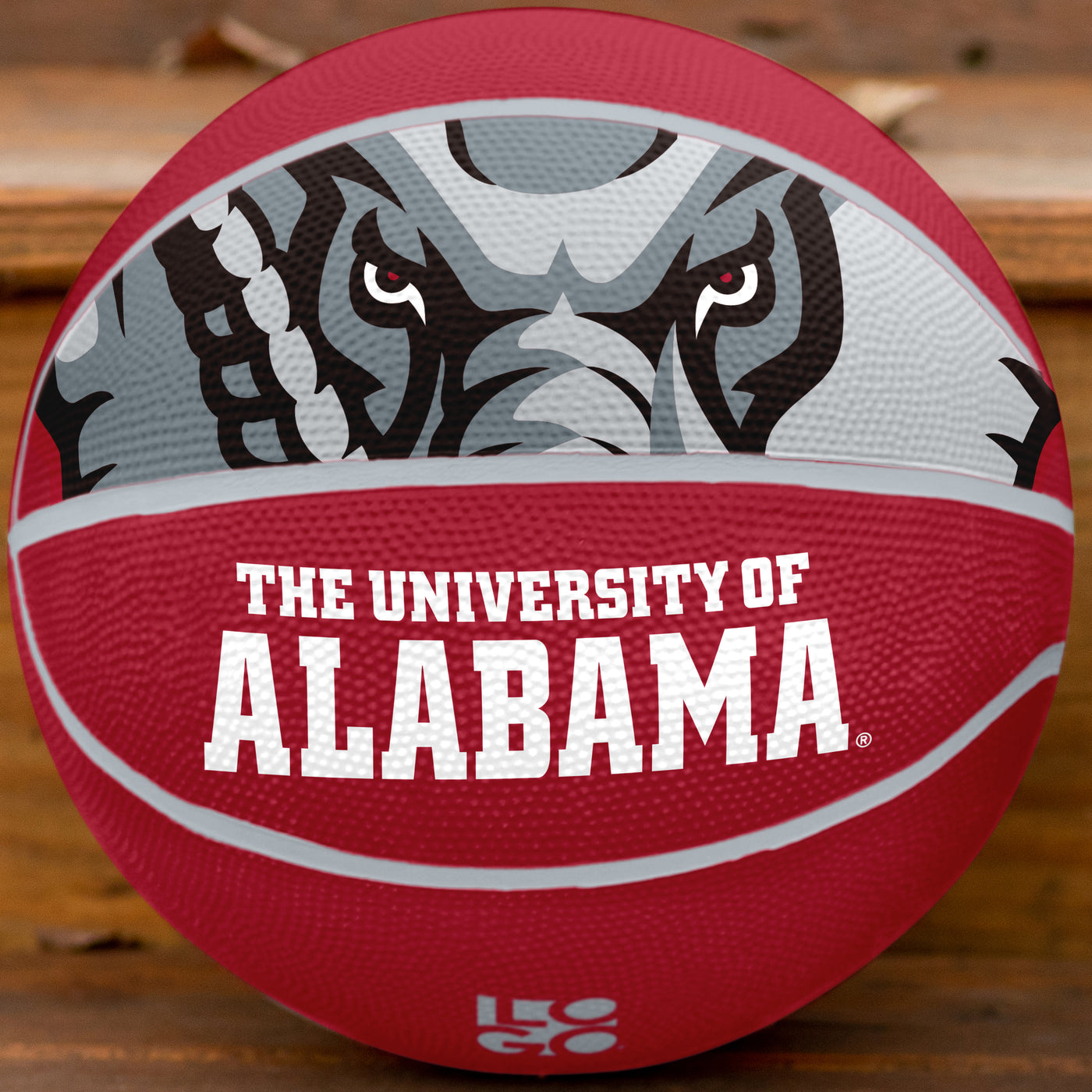 Alabama Mascot Official-Size Rubber Basketball