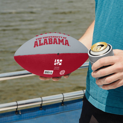Alabama Pinwheel Junior-Size Rubber Football