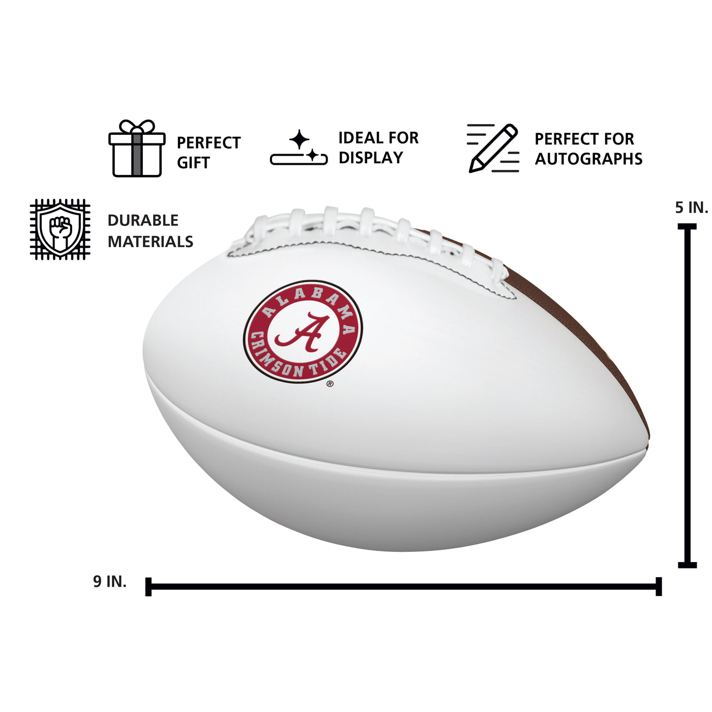 Alabama Mini-Size Autograph Football