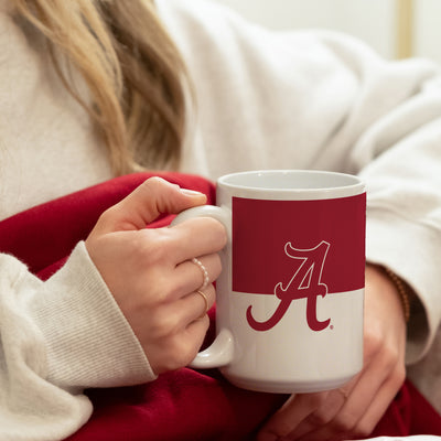 Alabama 15oz Colorblock Sublimated Mug
