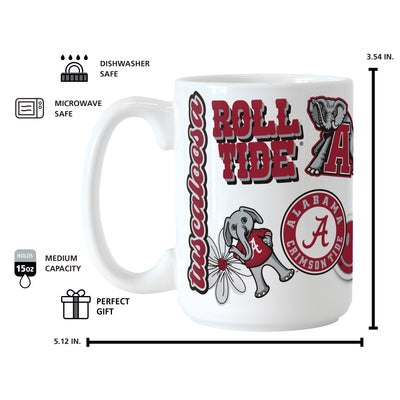 Alabama 15oz Native Sublimated Mug