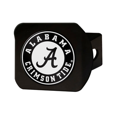 University of Alabama Chrome on Black Hitch Cover