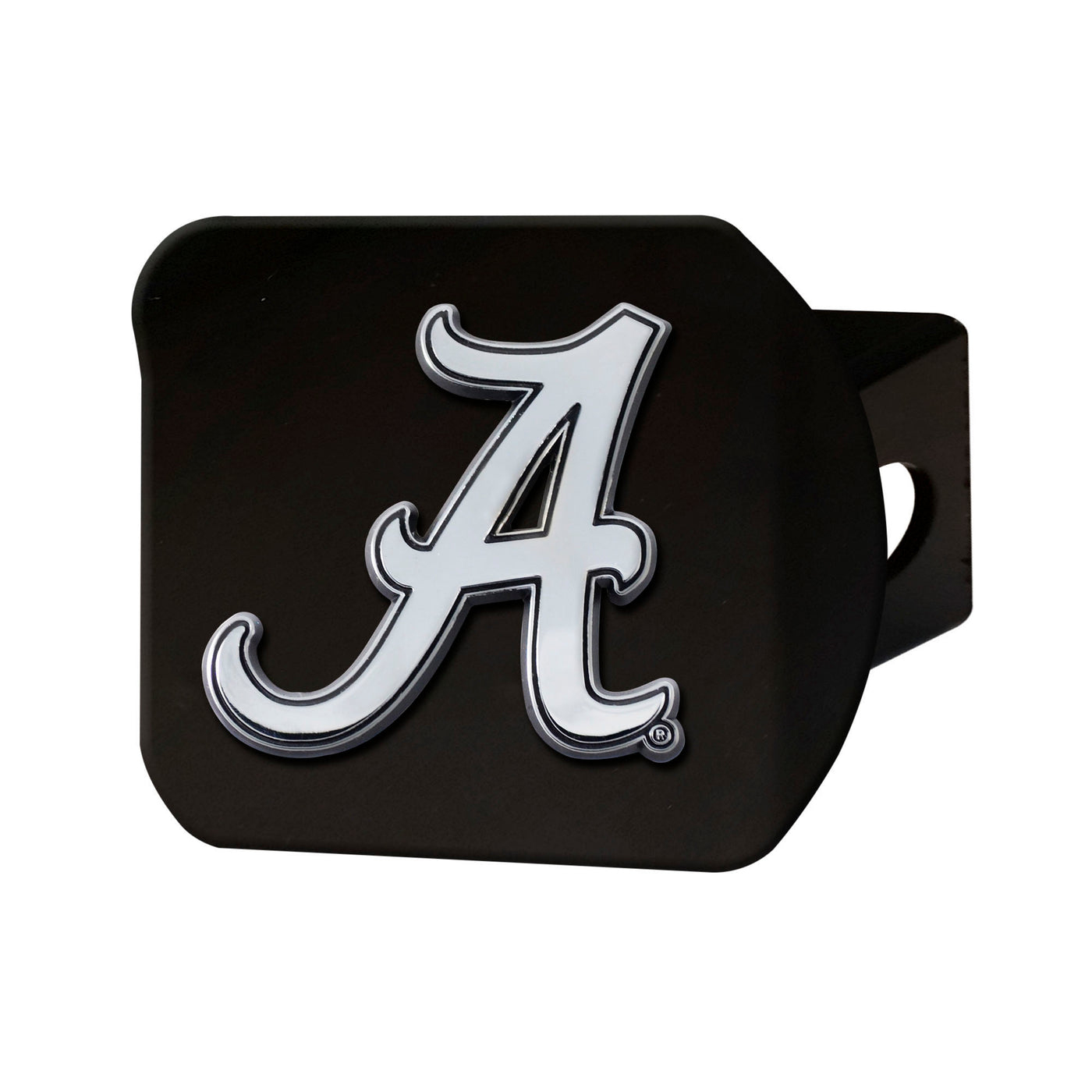 University of Alabama Chrome on Black Hitch Cover