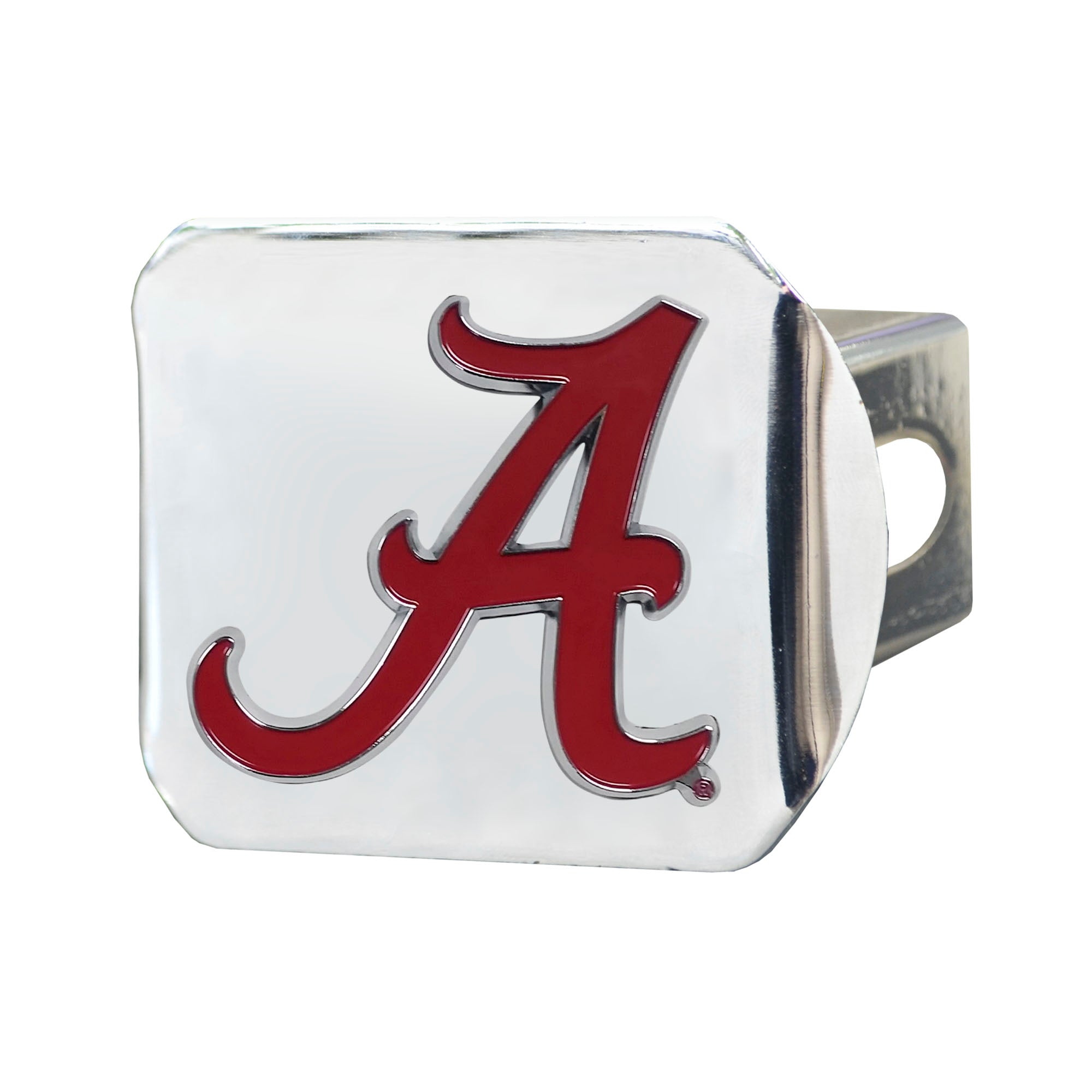 University of Alabama Color on Chrome Hitch Cover | Logo Brands