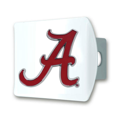 University of Alabama Color on White Hitch Cover