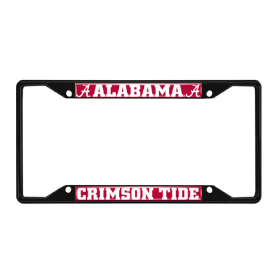 University of Alabama Black License Plate Frame