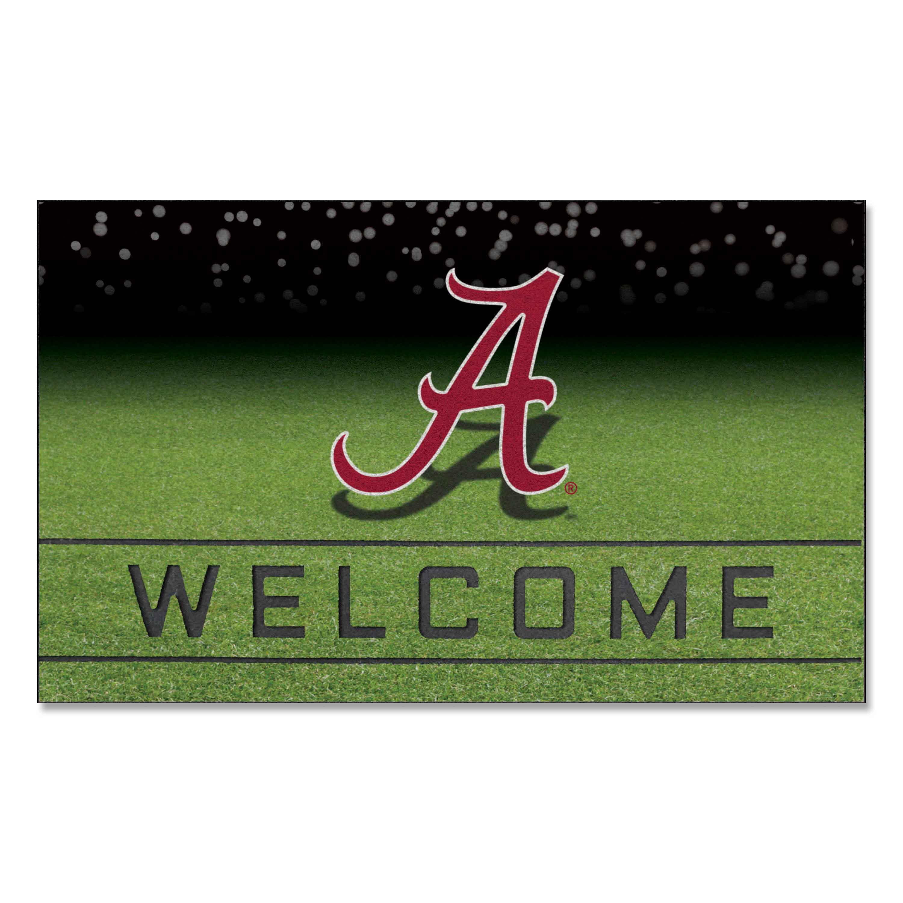 University of Alabama Crumb Rubber Door Mat | Logo Brands
