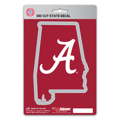 University of Alabama State Shape Decal