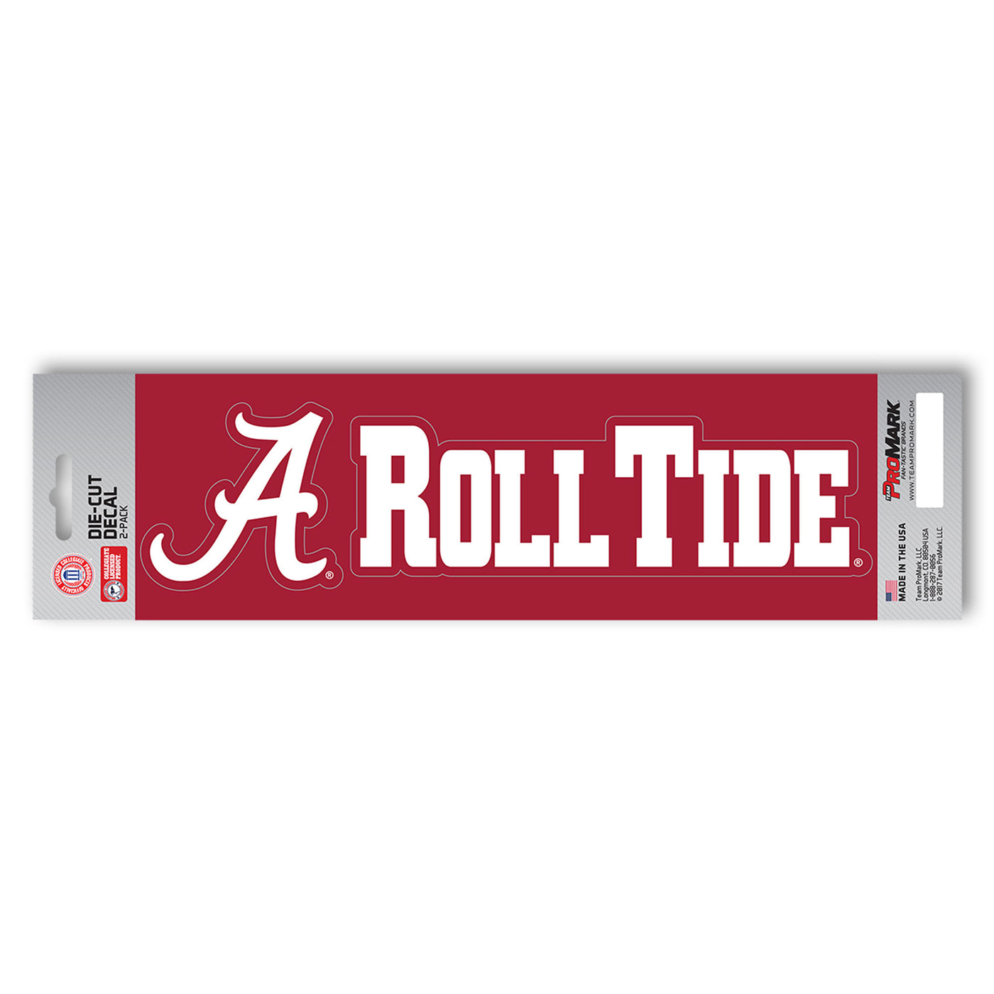 University of Alabama Team Slogan Decal