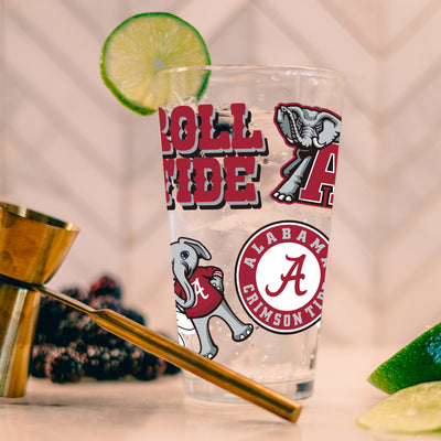 Alabama 16oz Native Pint Glass