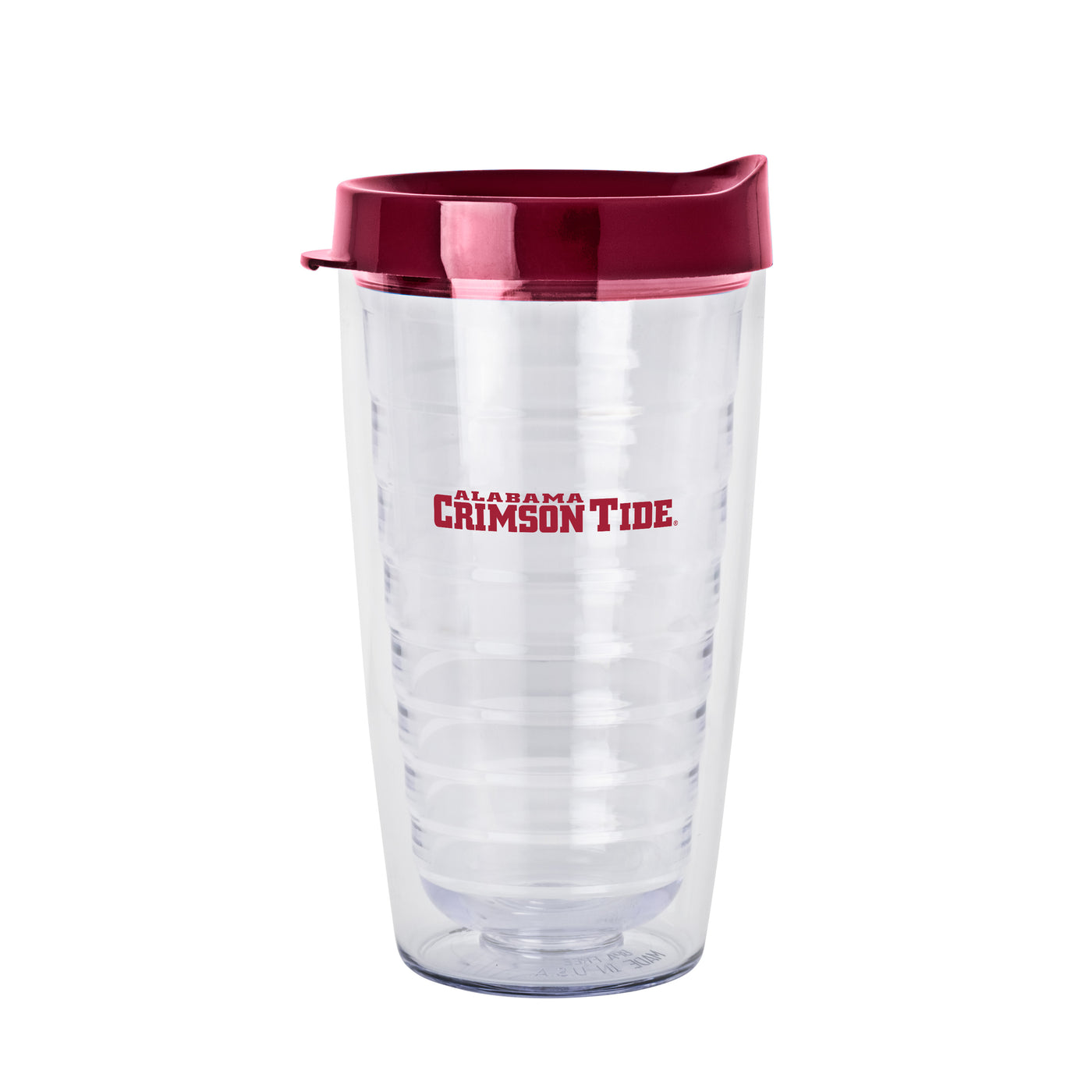 Alabama 16oz Flipside Dbl Wall Clear Tumbler