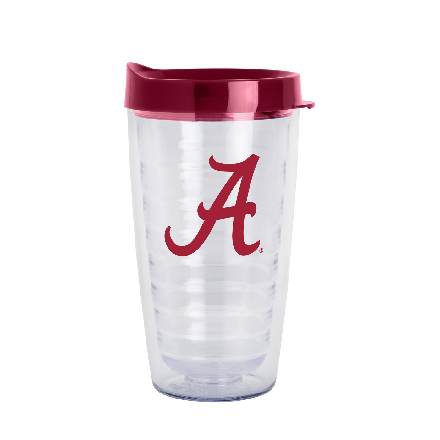 Alabama 16oz Flipside Dbl Wall Clear Tumbler