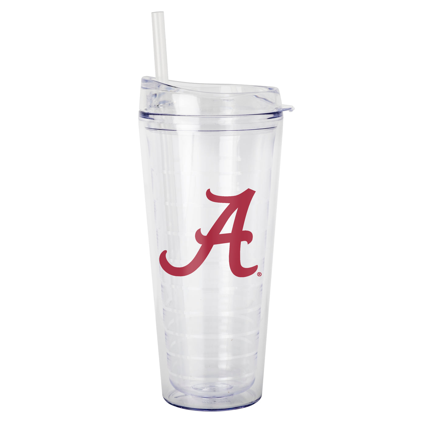 Alabama 22oz Flipside Dbl Wall Clear Tumbler