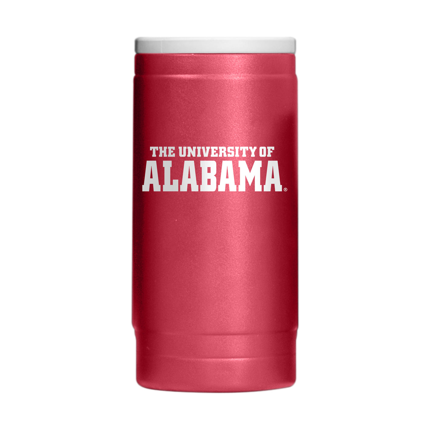 Alabama Flipside Powder Coat Slim Can Coolie - Logo Brands