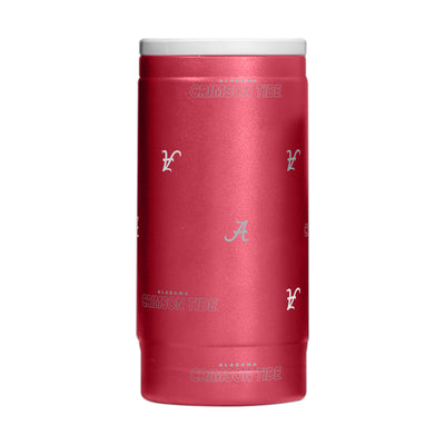 Alabama 12oz Step And Repeat Powdercoat SlimCan Coolie