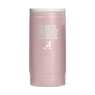 Alabama  Stencil Powder Coat Slim Can Coolie