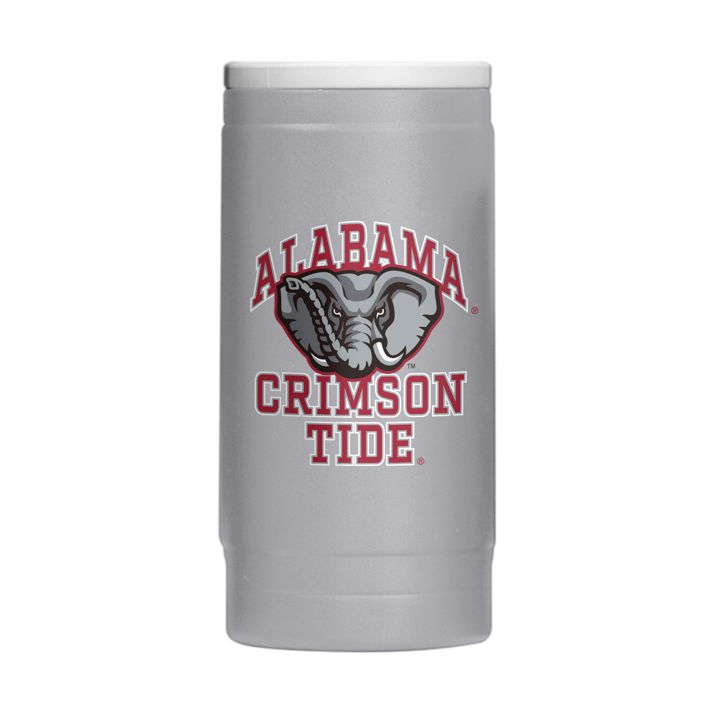 Alabama 12oz Athletic Powder Coat Slim Can Coolie