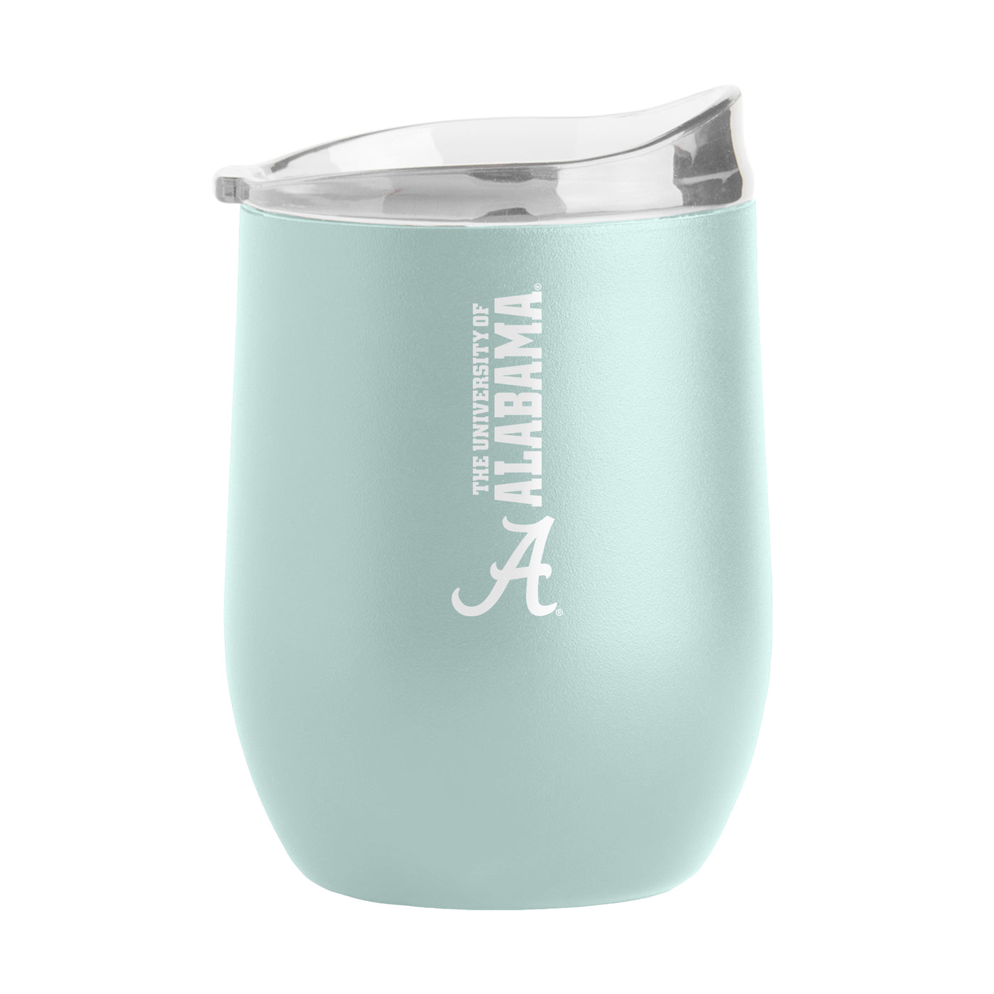 Alabama 16oz Vertical Powder Coat Curved Beverage