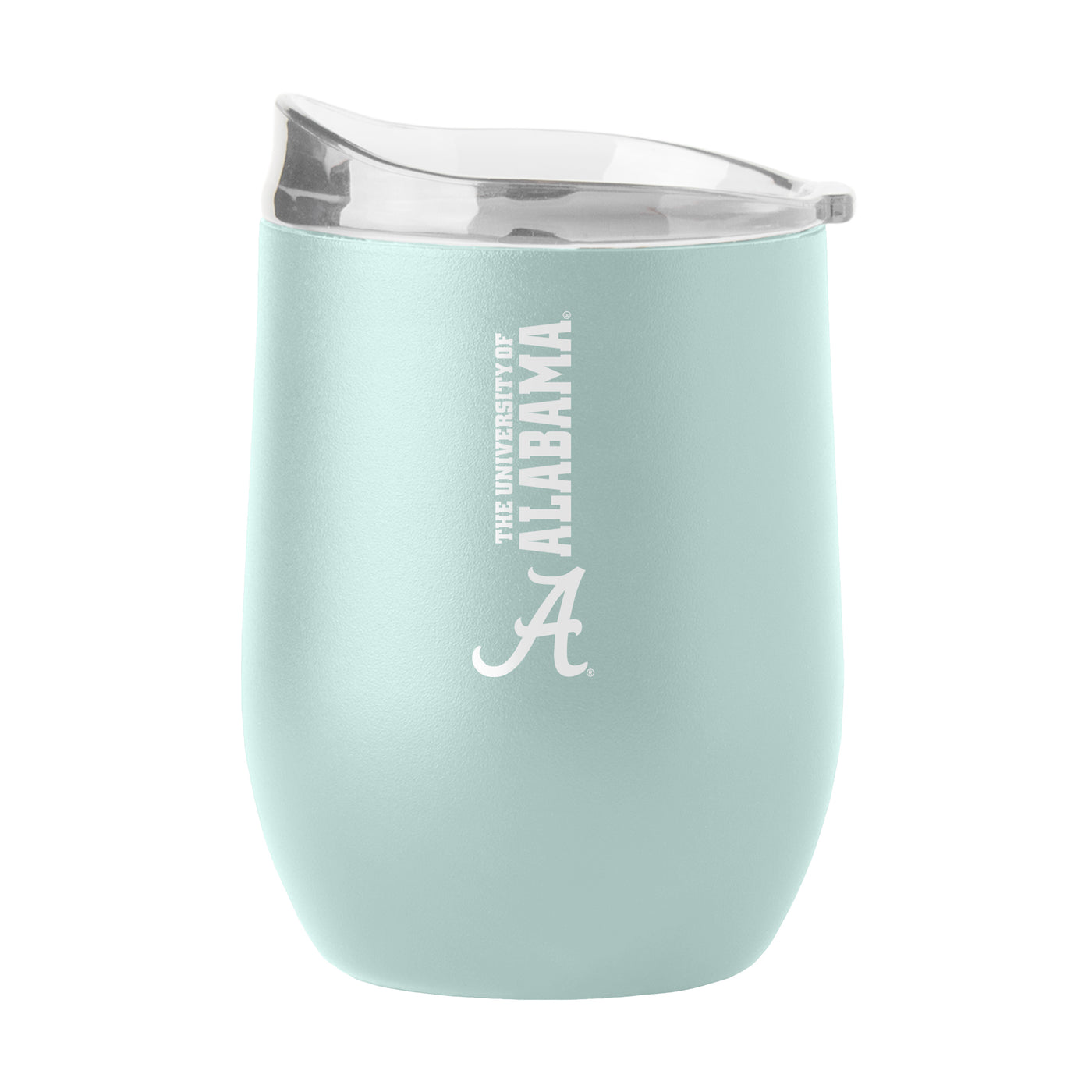 Alabama 16oz Vertical Powder Coat Curved Beverage