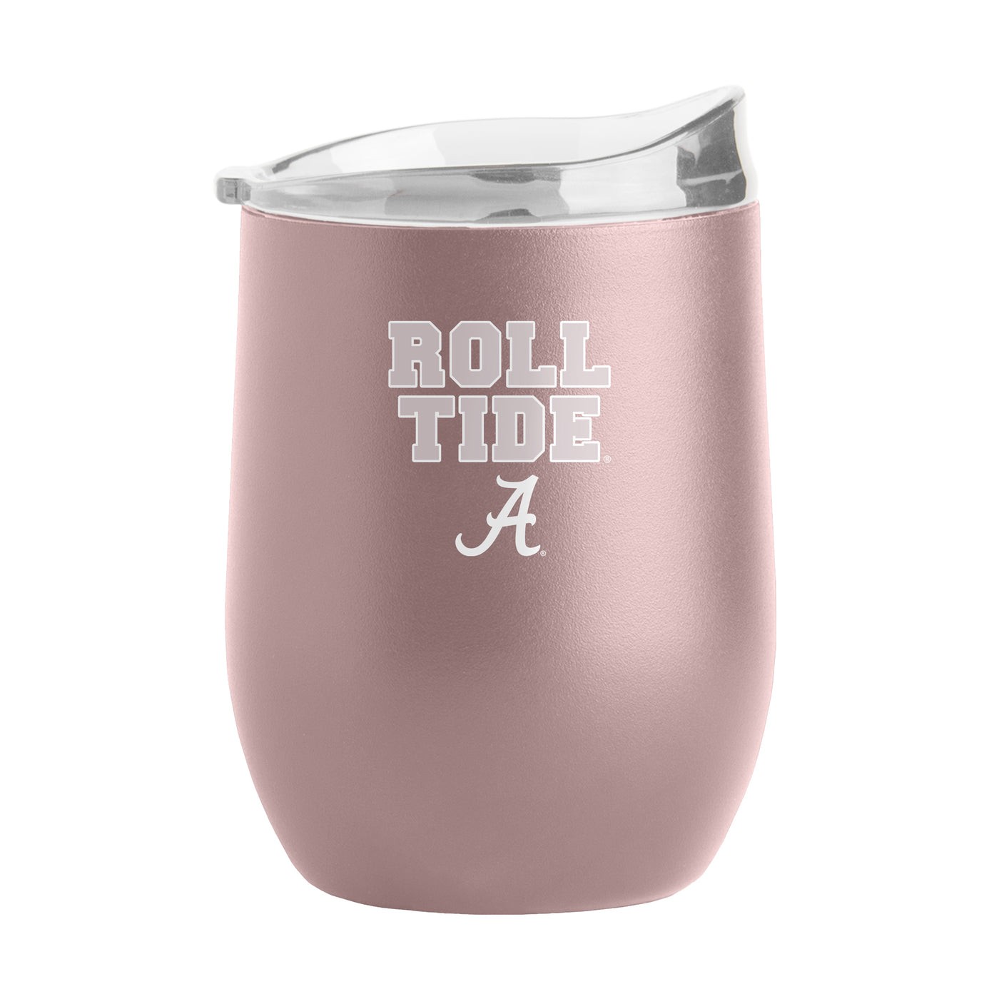 Alabama 16oz Stencil Powder Coat Curved Beverage