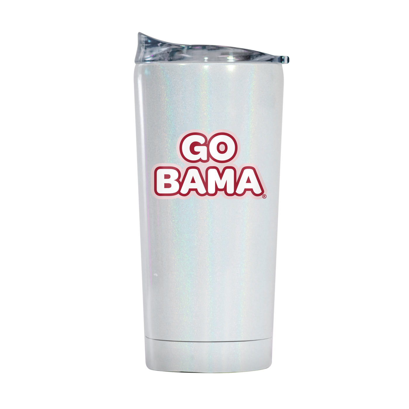 Alabama 20oz Bubble Iridescent Tumbler