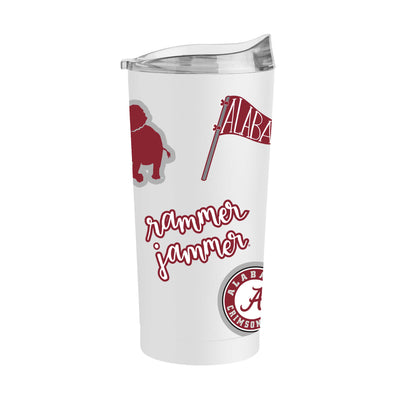 Alabama Alternate 20oz Native Powder Coat Tumbler