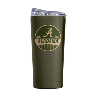Alabama 20oz Badge Powder Coat Tumbler