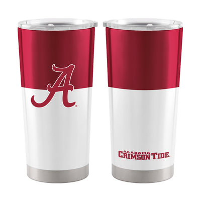 Alabama 20oz Colorblock Stainless Tumbler - Logo Brands