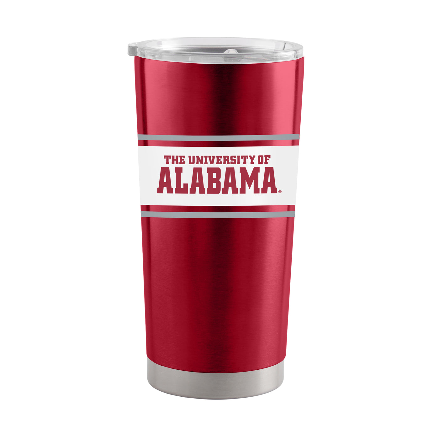 Alabama 20oz Stripe Stainless Steel Tumbler