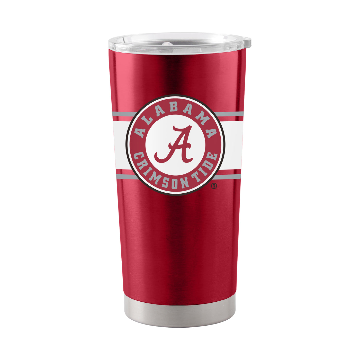 Alabama 20oz Stripe Stainless Steel Tumbler