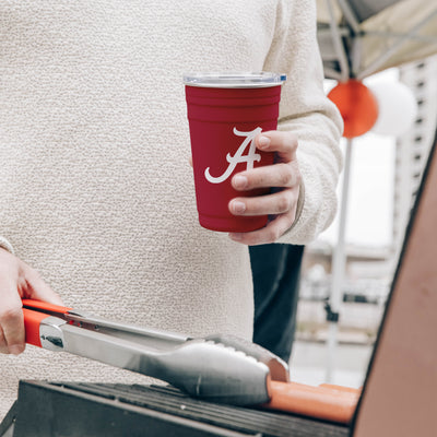 Alabama 22oz Cardinal Flipside Stainless Cup