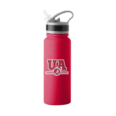 Alabama 25oz Campus Color Letterman Stainless Single Wall Flip Top Bottle