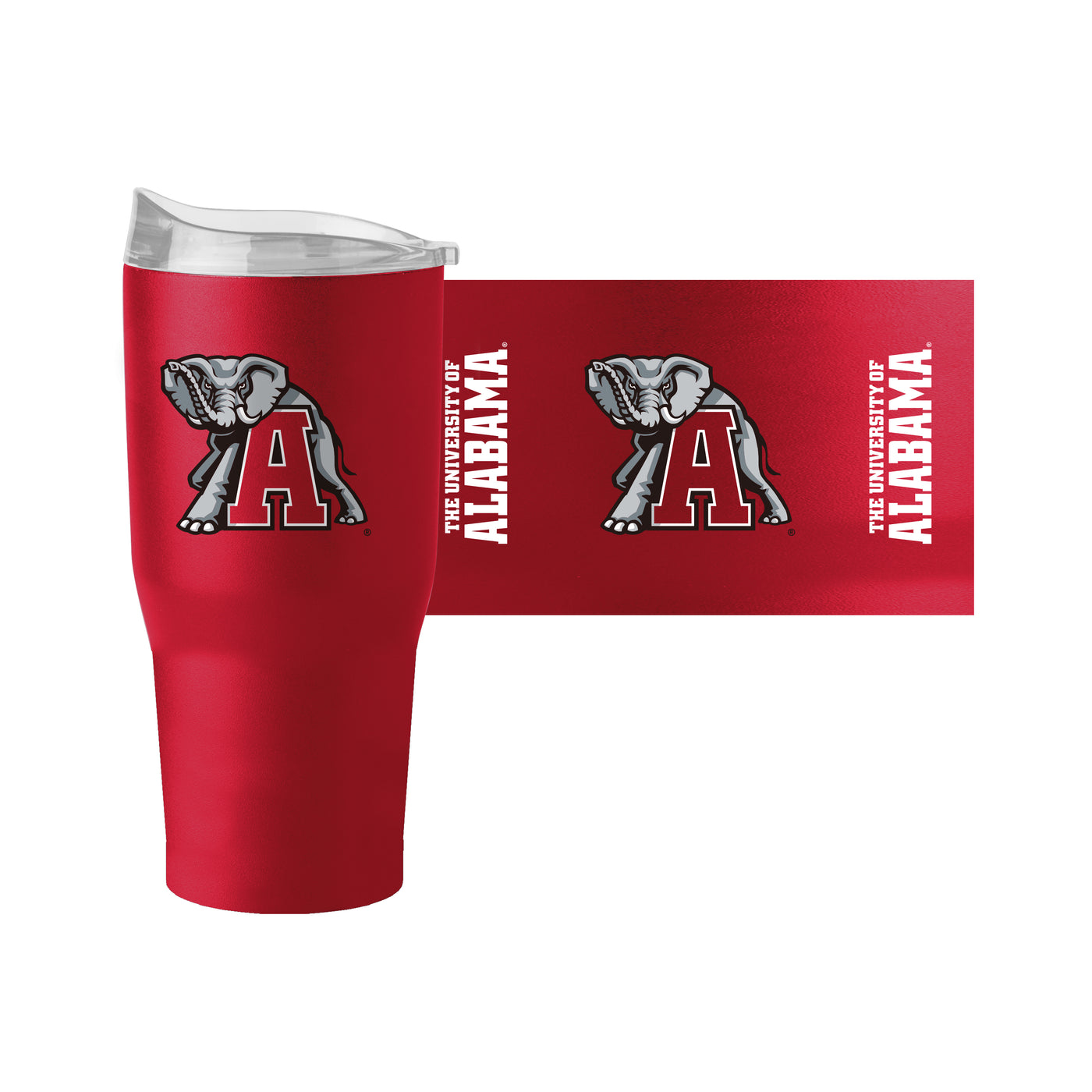 Alabama Elephant Logo 30oz Gameday Powder Coat Tumbler