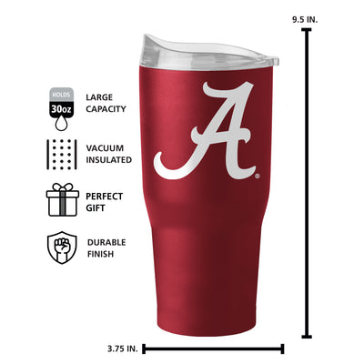 Alabama 30oz Flipside Powder Coat Tumbler - Logo Brands