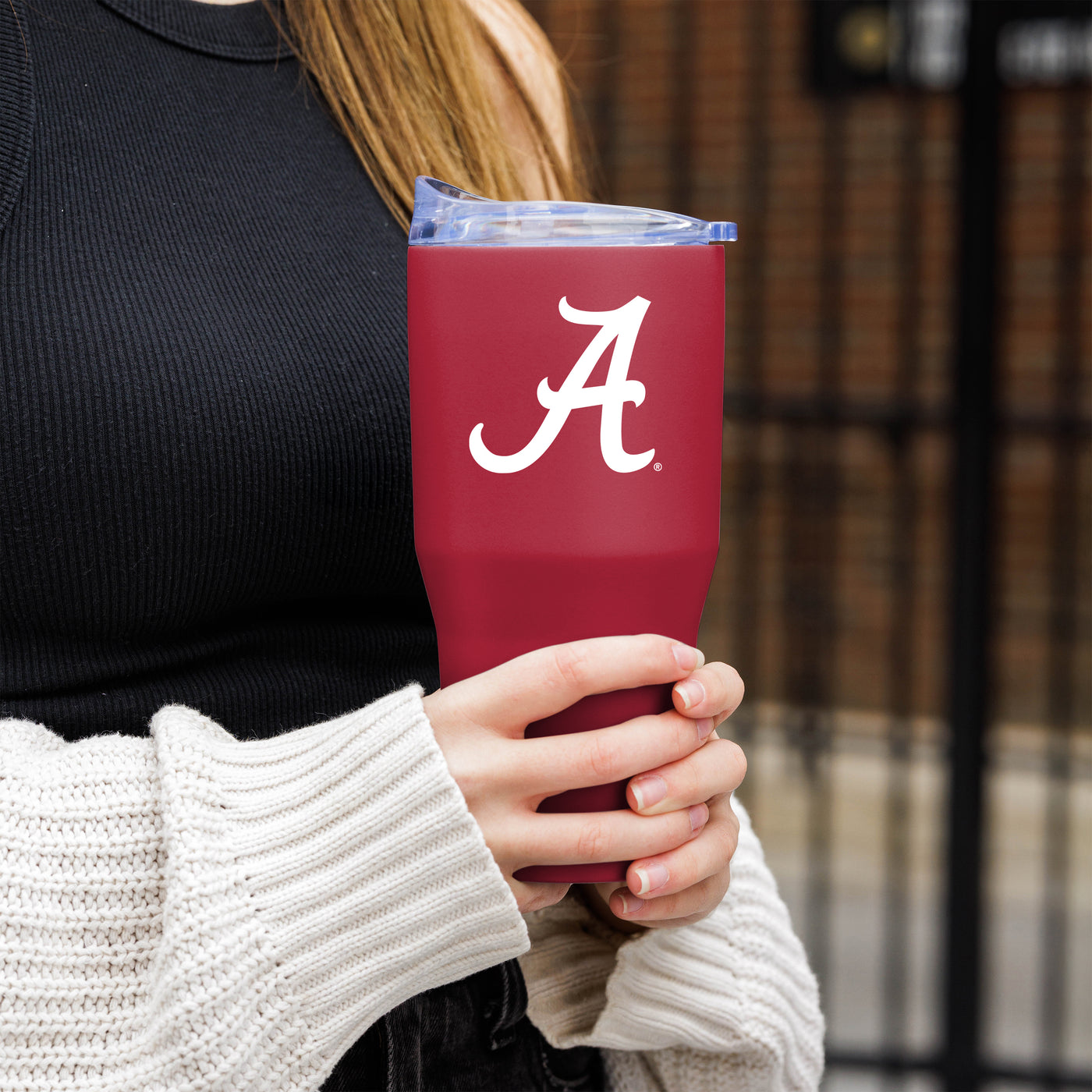 Alabama 30oz Flipside Powder Coat Tumbler - Logo Brands