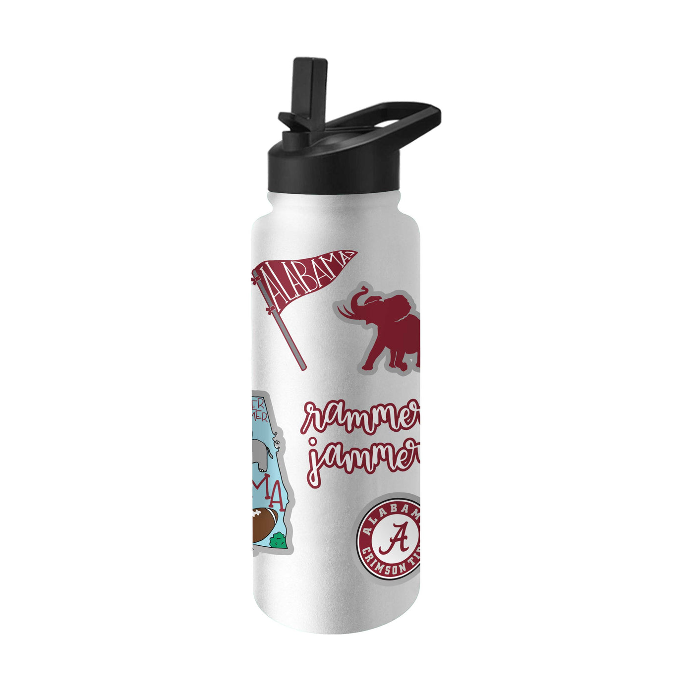 Alabama Alternate 34oz Native Quencher Bottle