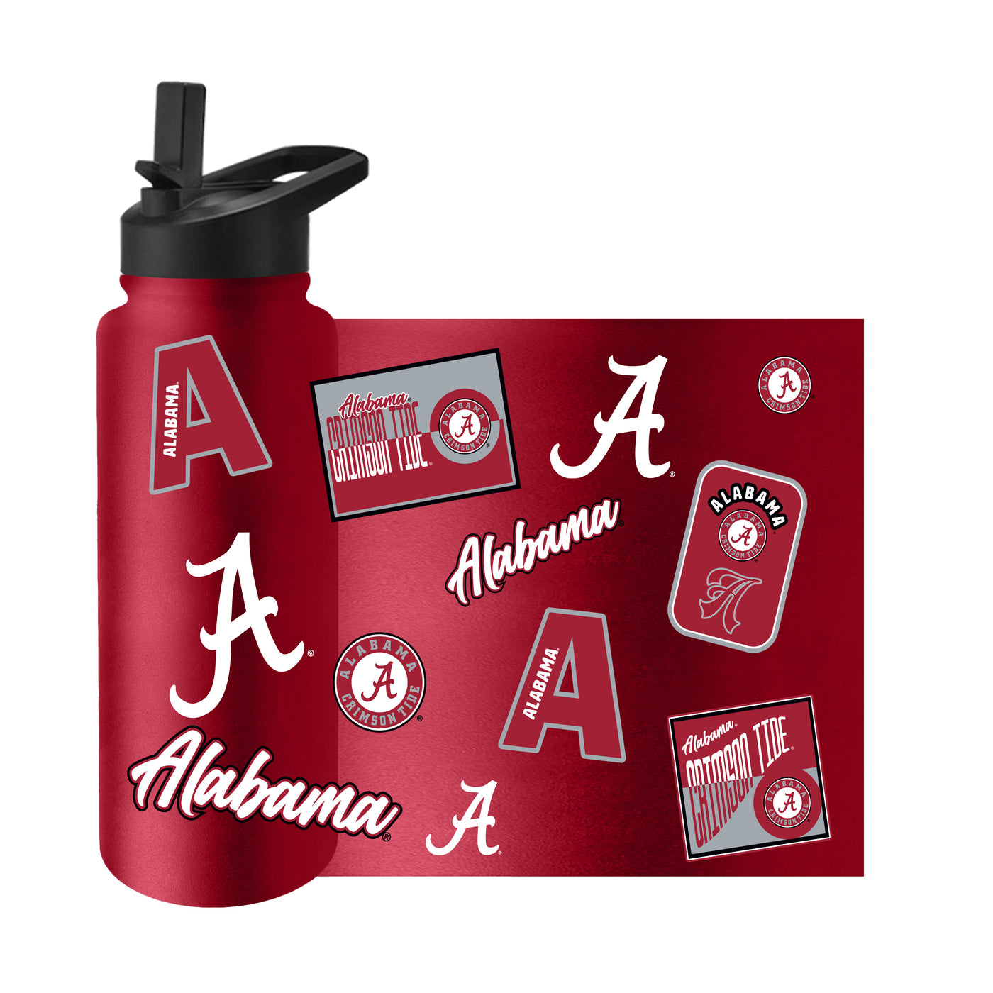 Alabama 34oz Dreamweave Quencher Bottle