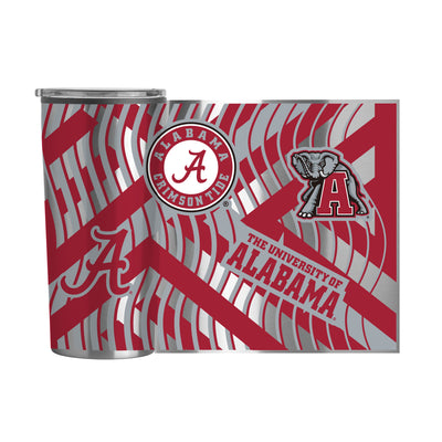 Alabama 20oz Flex Plastic Wall Stainless