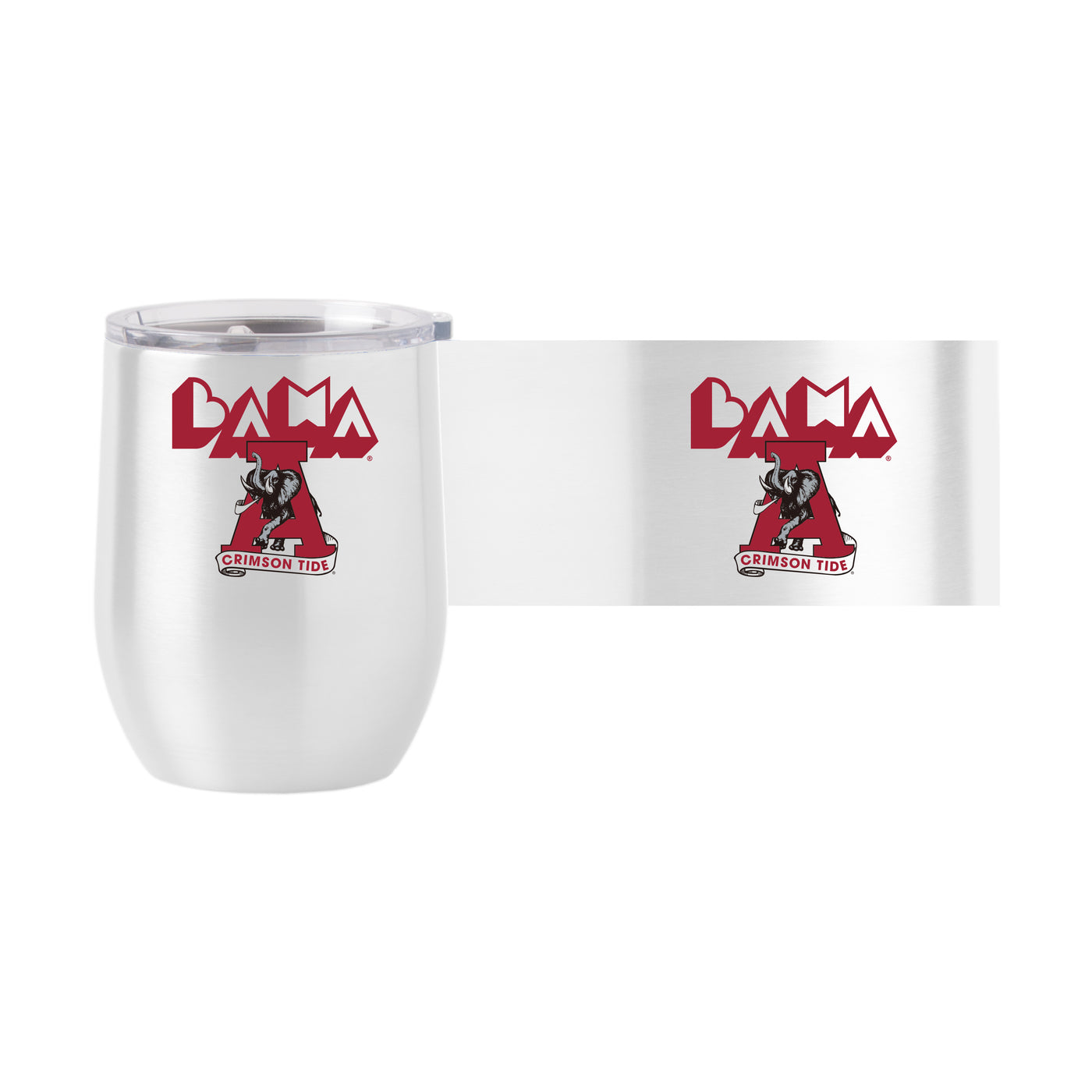 Alabama 16oz Arcade Stainless Curved Beverage