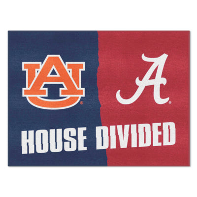 House Divided Mat - Alabama / Auburn