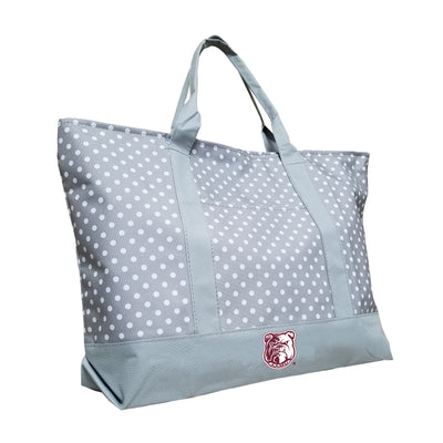 Alabama A&M Leopard Pattern Tote