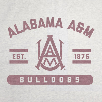 Alabama A&M Oatmeal Sweatshirt Blanket