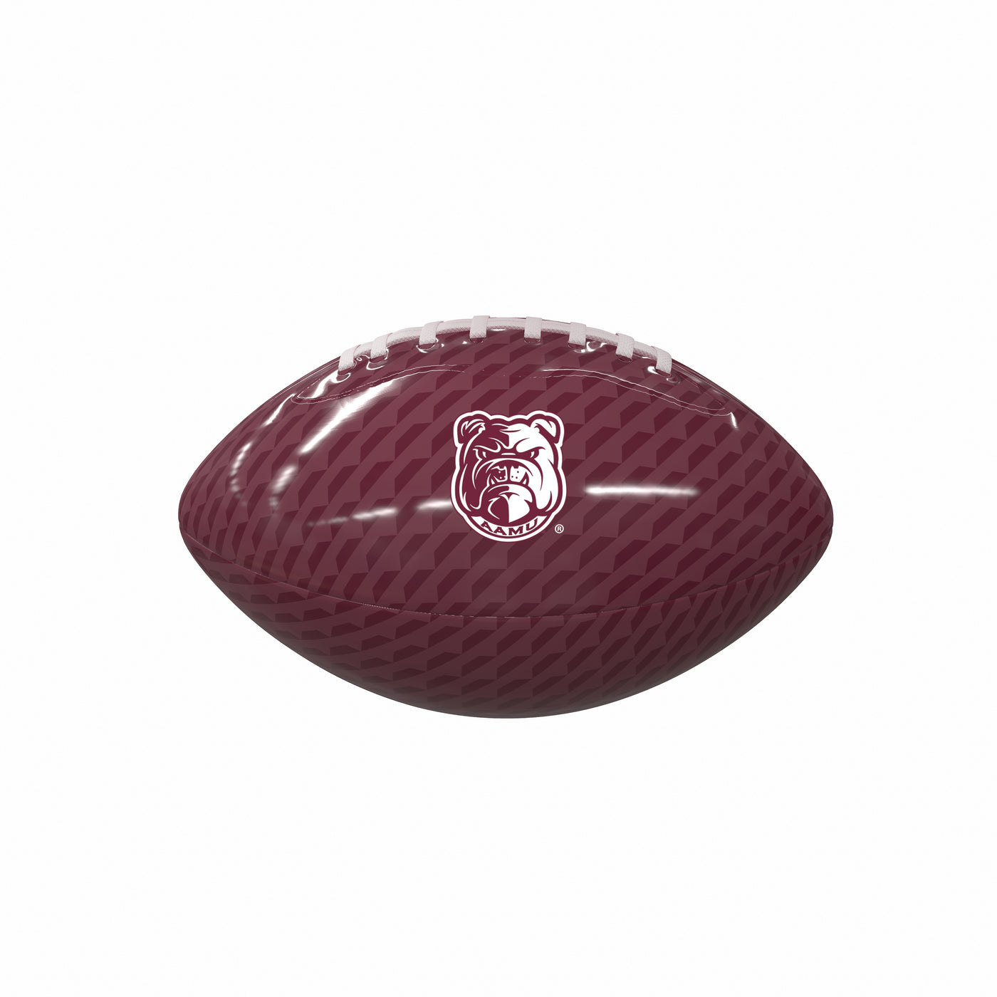 Alabama A&M Carbon Fiber Mini Glossy Football