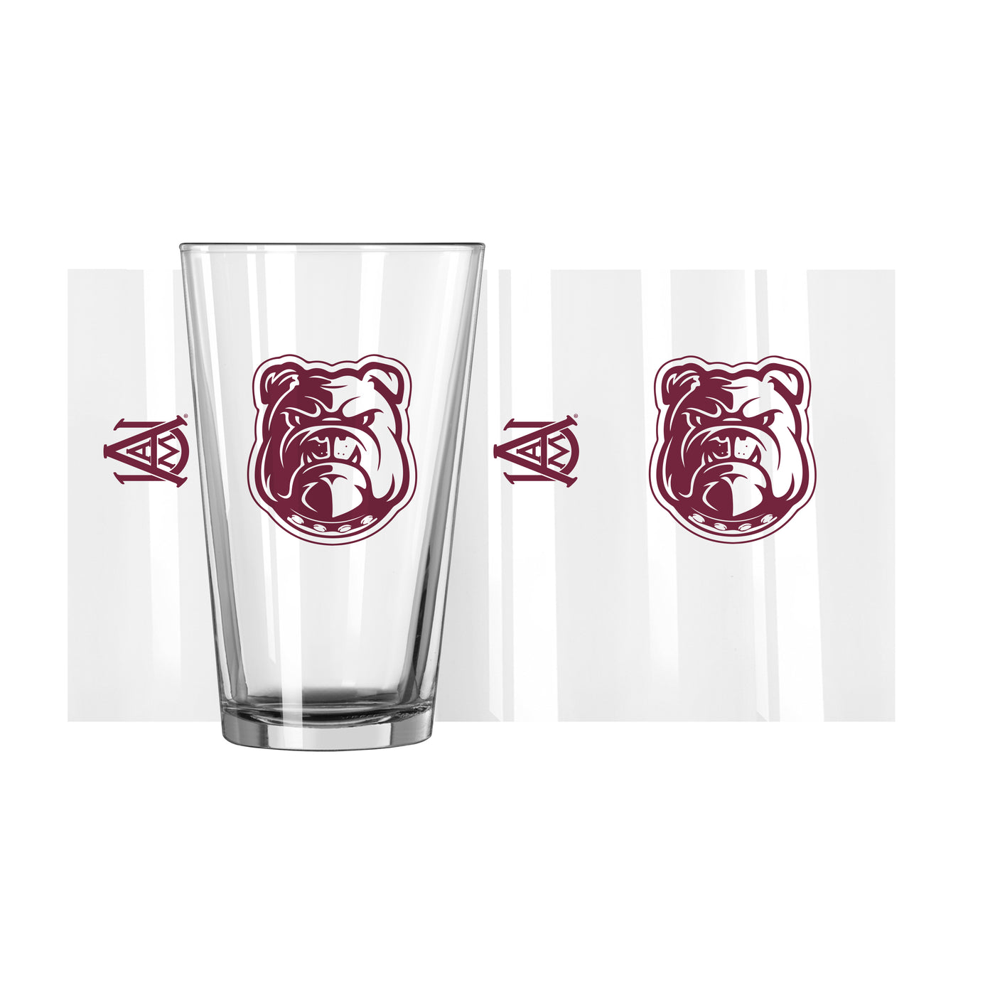 Alabama A&M 16oz Gameday Pint Glass