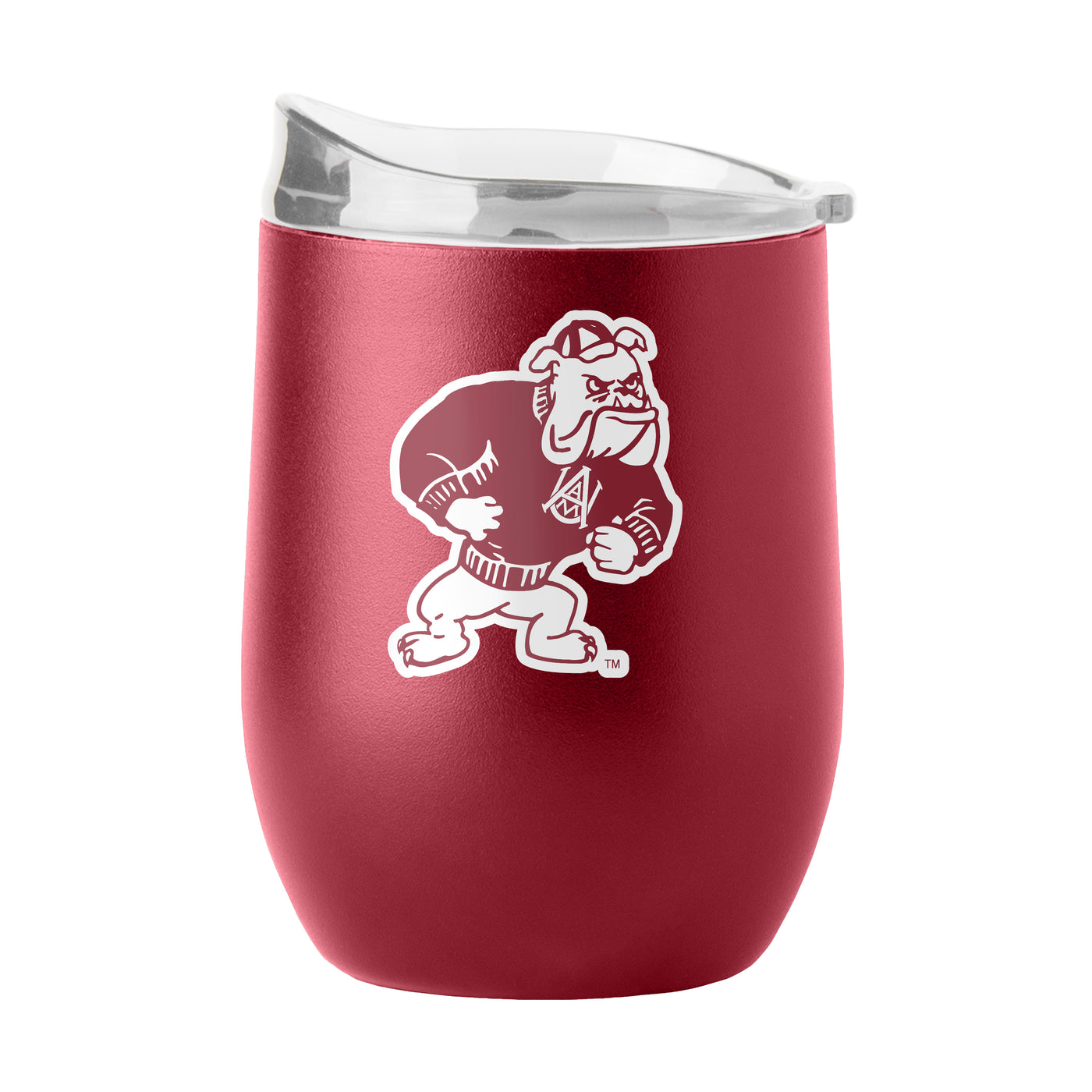 Alabama A&M 16oz Flipside Powder Coat Curved Bev - Logo Brands