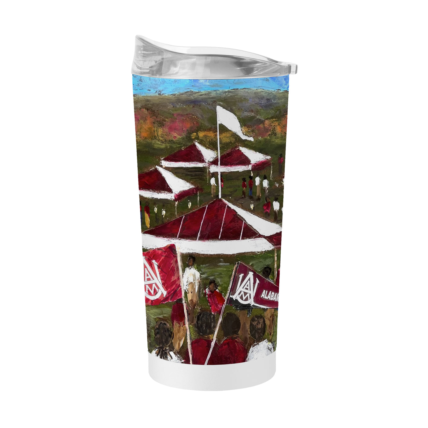 Alabama A&M 20oz Collector Powder Coat Tumbler