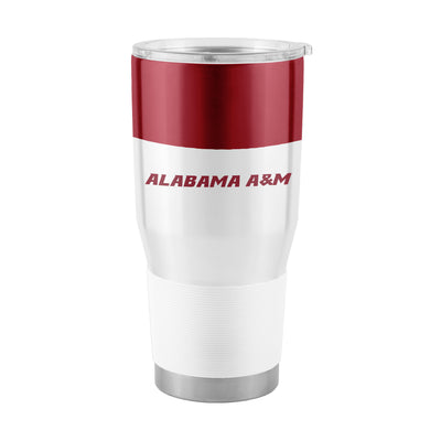 Alabama A&M 30oz Colorblock Stainless Steel Tumbler