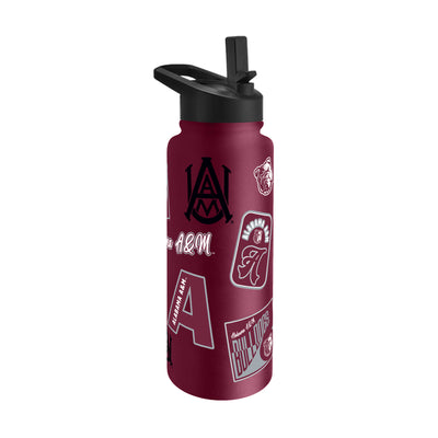 Alabama A&M 34oz Dreamweave Quencher Bottle
