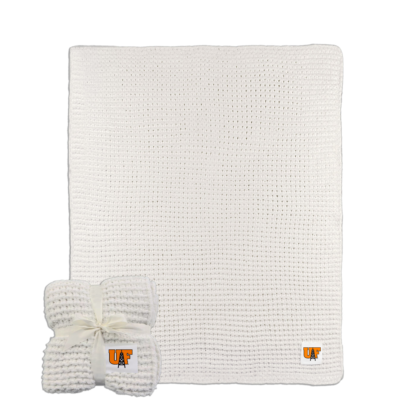 Findlay University Cable Knit Throw 50x60