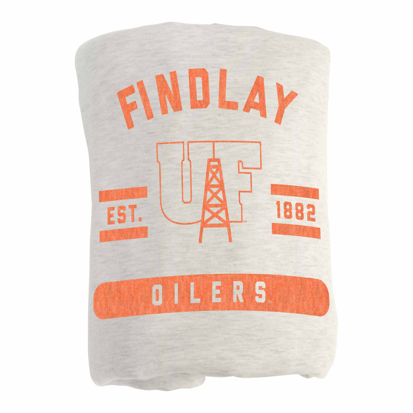 Findlay University Sublimated Sweatshirt Blanket